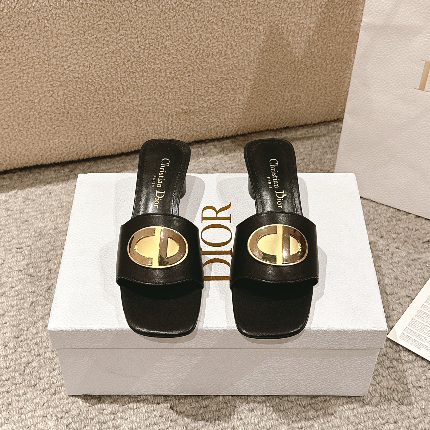 디올 포에버 슬라이드(4.5cm)